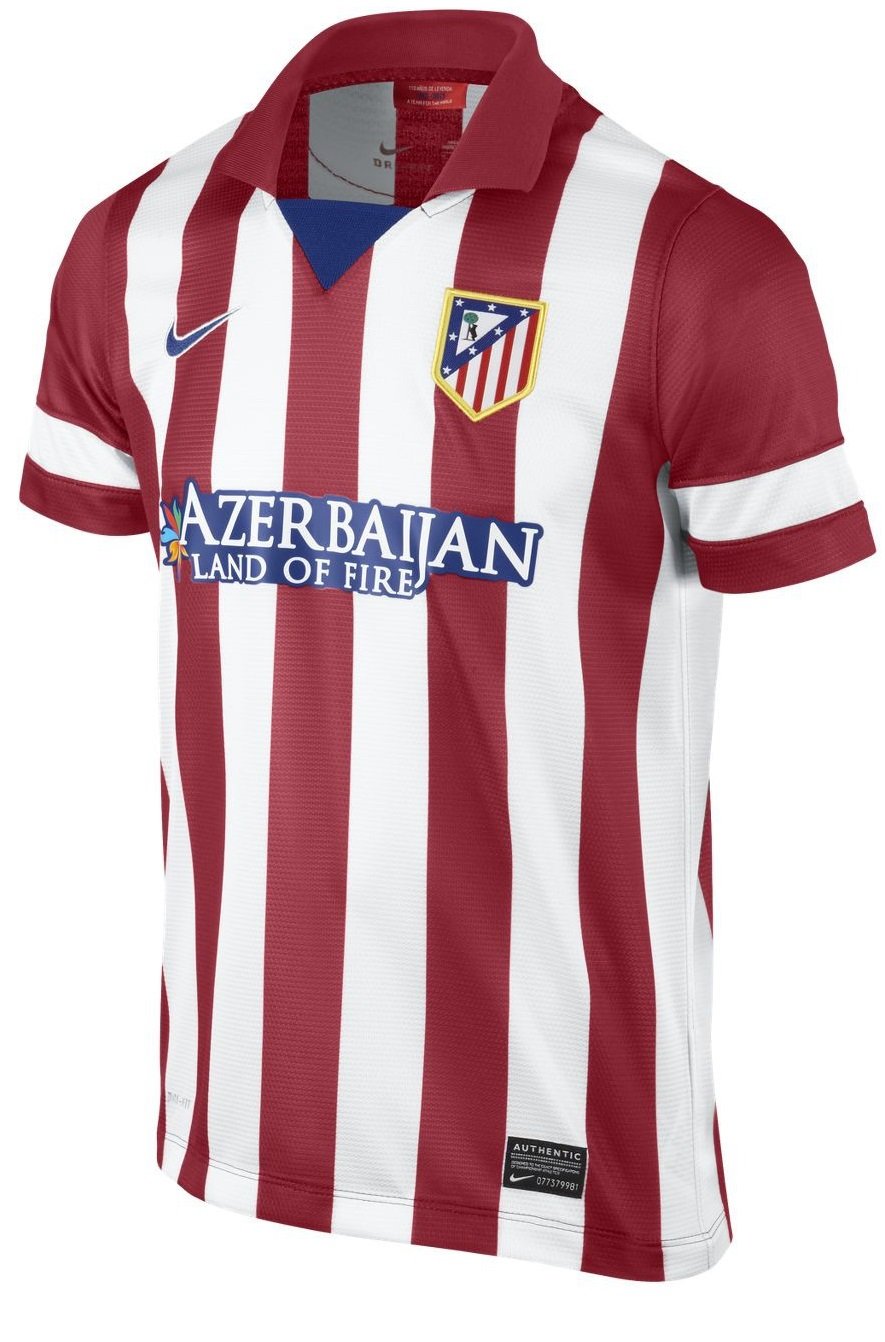 Camisa I Atlético de Madrid 2013 2014 Home retro
